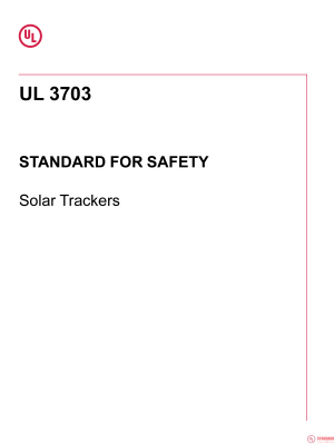 UL 3703 PDF UL 3703 PDF