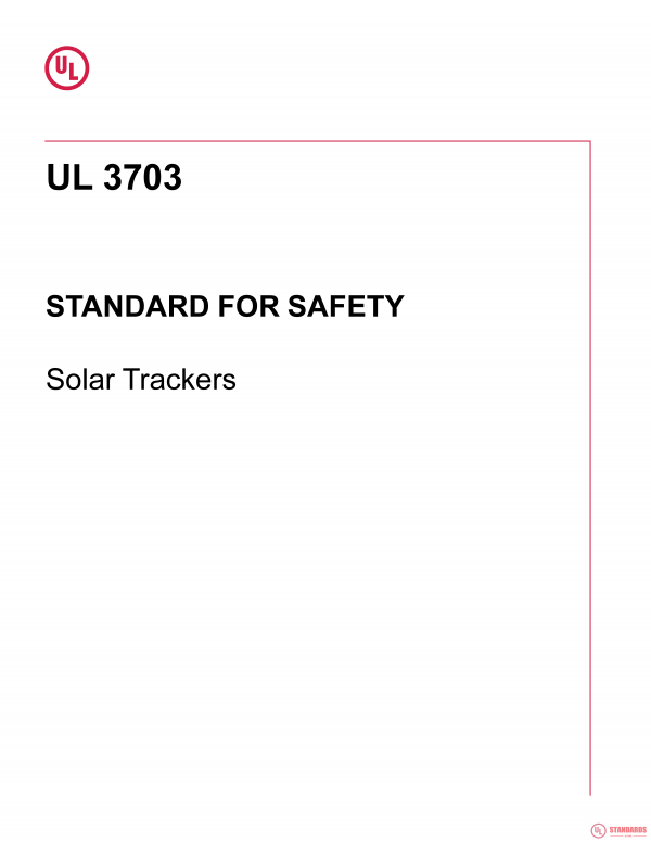 UL 3703 PDF UL 3703 PDF