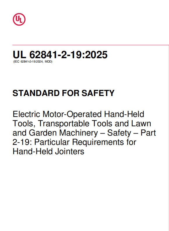 UL 62841-2-19 PDF